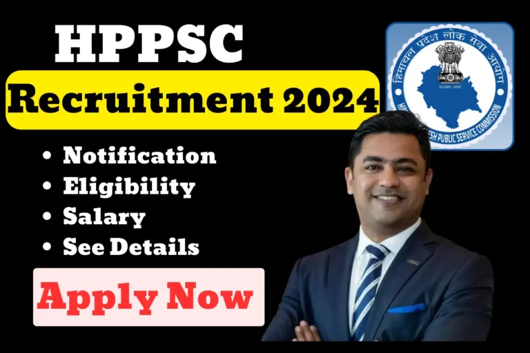 HPPSC Recruitment 2024