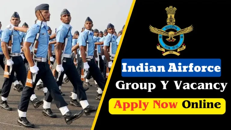 Indian Airforce Airmen Group Y Vacancy 2024