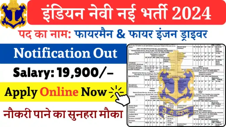 Fire Engine Driver Vacancy 2024