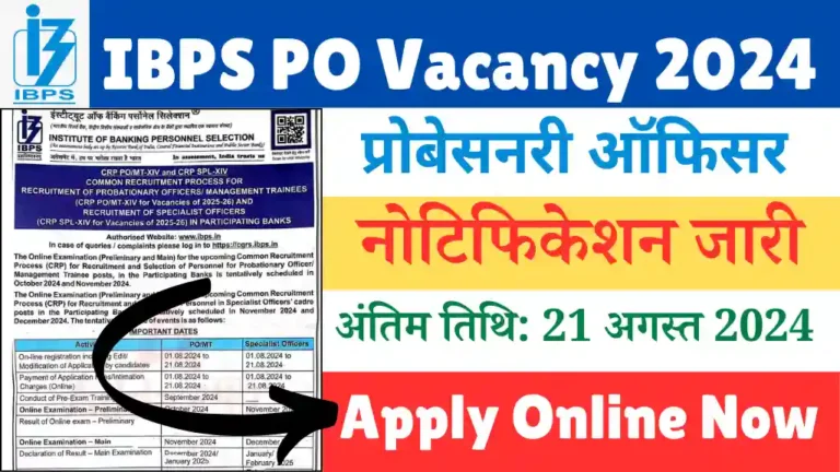 IBPS PO Vacancy 2024