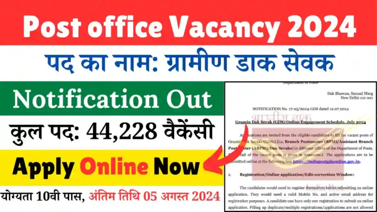 Post Office GDS Bharti 2024