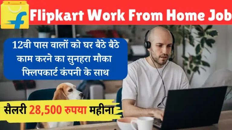 Flipkart Work From Home Job