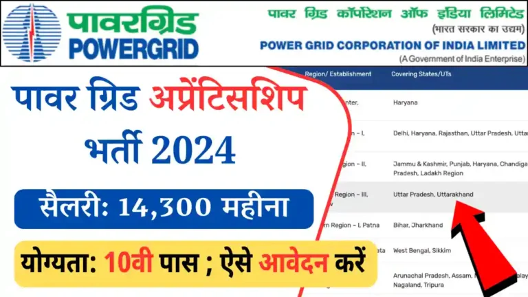 PGCIL Vacancy 2024