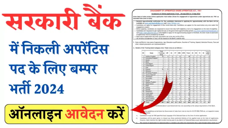 Sarkari Bank Vacancy 2024