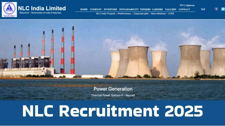 NLC Recruitment 2025