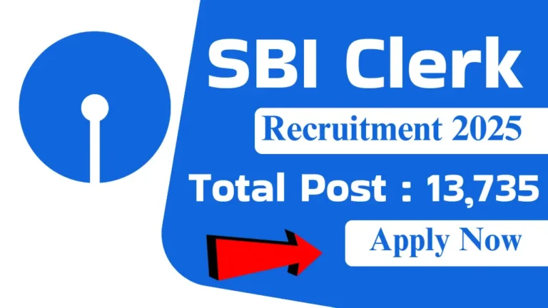 SBI Clerk Bharti 2025